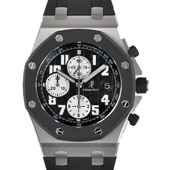 AUDEMARS PIGUET オーデマピゲ ロイヤルオーク コピー 25940SK.OO.D002CA.03A オフショアクロノ ブラック/シルバー